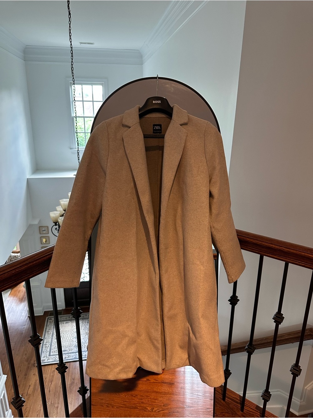 Zara Grey Trench Coat